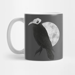 I am the raven - Black and White Mug